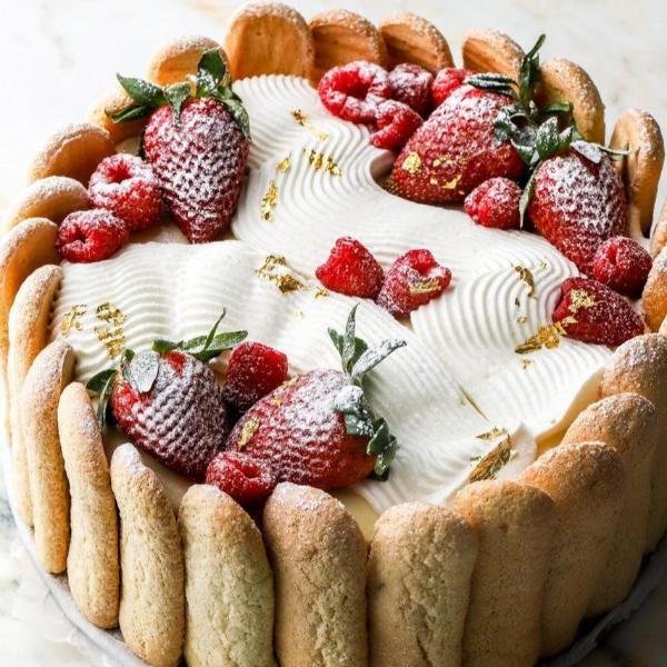 Charlotte de fruits ou chocolat